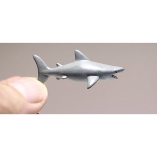 🍁正品散貨 迷你版超小號 模擬海洋動物 鯊魚 微縮模型 手辦擺件 隨草憶境