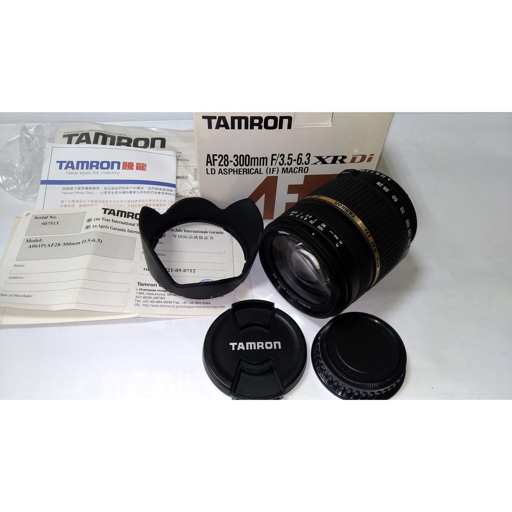 For Pentax Tamron 28-300mm F3.5-6.3 XR Di LD望遠內變焦旅遊鏡(A061)