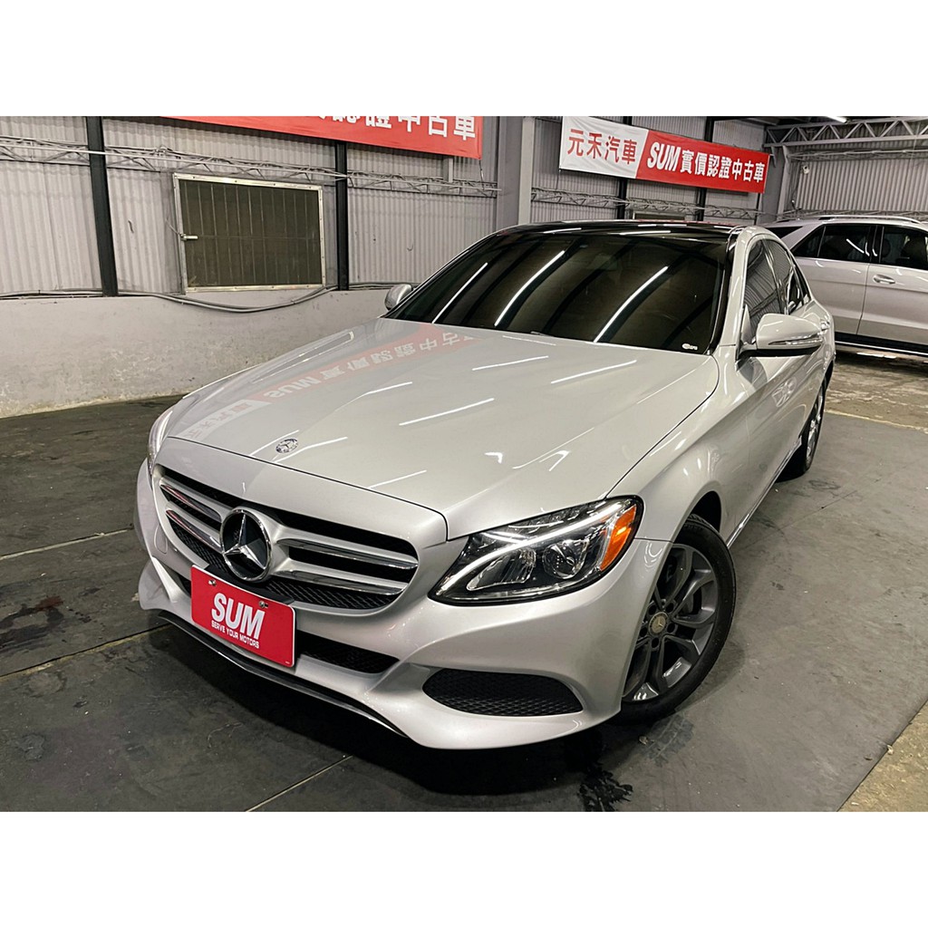 『二手車 中古車買賣』2015 M-Benz  C300 AVANTGARDE 實價刊登:98.8萬(可小議)