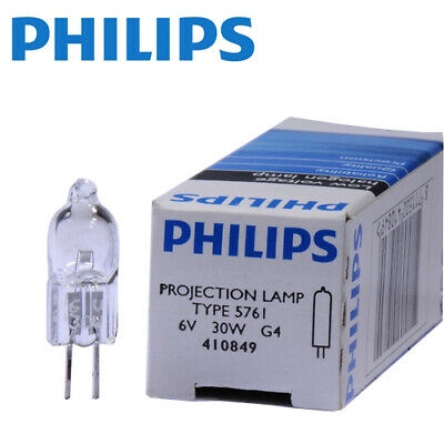 PHILIPS 飛利浦 5761 6V 30W G4 儀器用豆燈