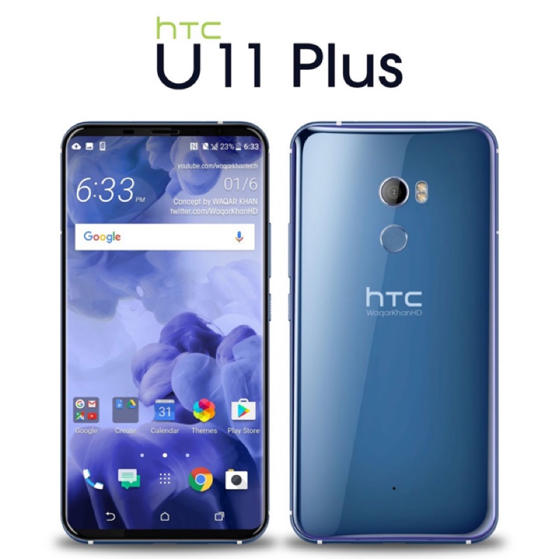 全新HTC U11plus U11+贈抗爆玻璃及防摔軟殼套