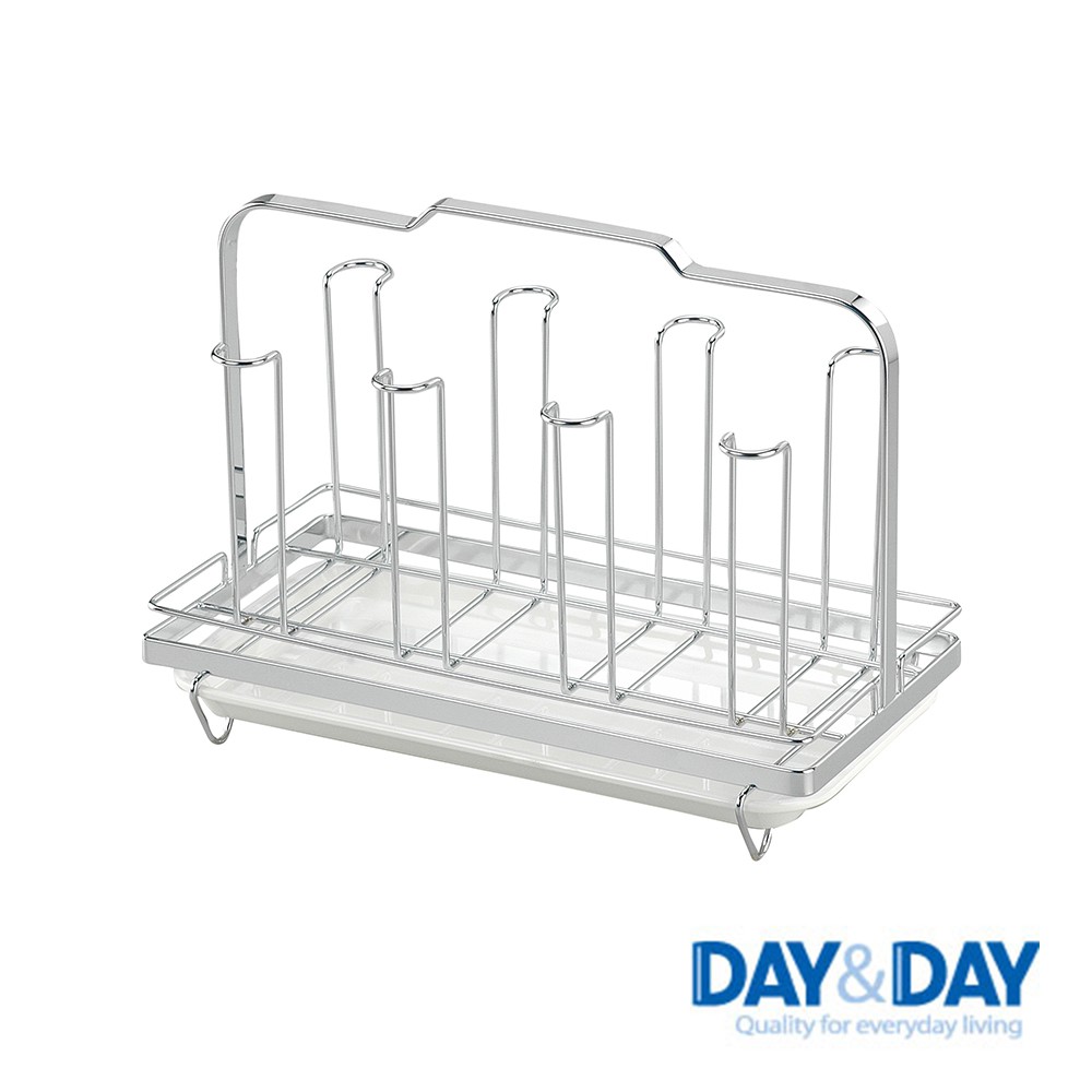 【DAY&DAY】不鏽鋼水杯架(8入)《泡泡生活》桌上收納 廚房收納