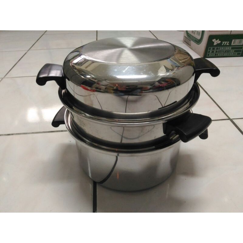 安麗 新版荷蘭鍋 蒸鍋 安麗鍋 不鏽鋼鍋 高級鍋具餐具11件組免運