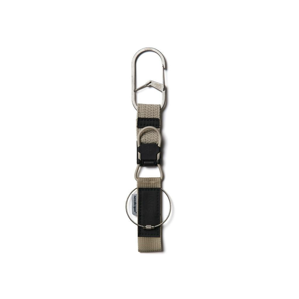 空白服飾-Nozzlequiz-杏灰 / Pewter -Cordura® Dual Webbing Key Strap