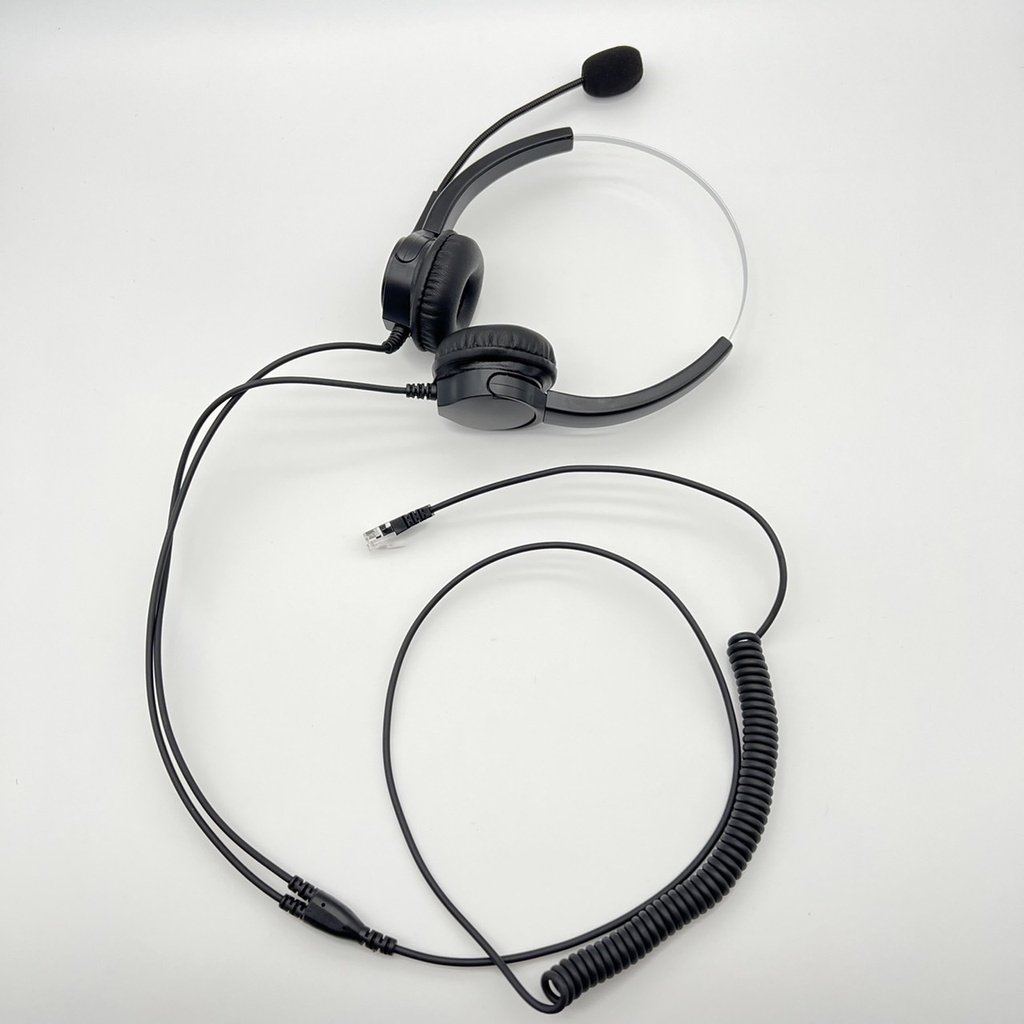 【仟晉資訊】萬國CEI數位話機 雙耳耳機麥克風 RJ9水晶頭 DT-8850D 總機耳機 headset phone