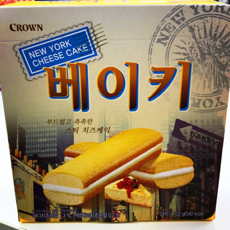 「即期良品出清」韓國Crown紐約起司蛋糕