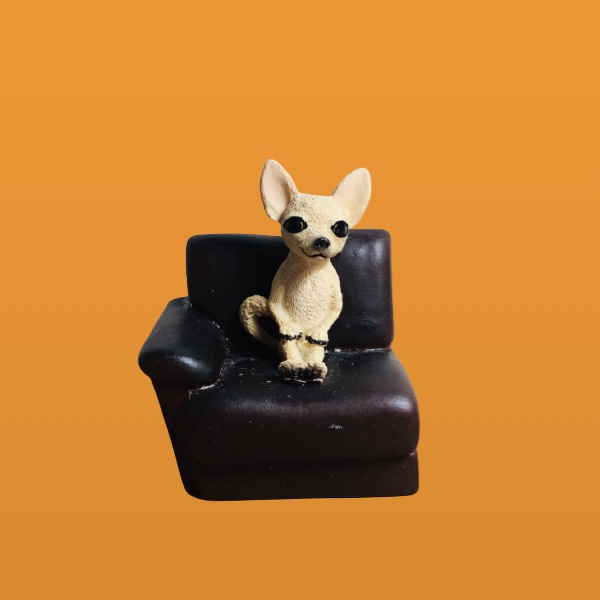 絕版 朝隈俊男 犬的生活 第一彈 吉娃娃 沙發 Yujin 盒玩 玩具 公仔 犬の生活 pat1 物況詳商品描述