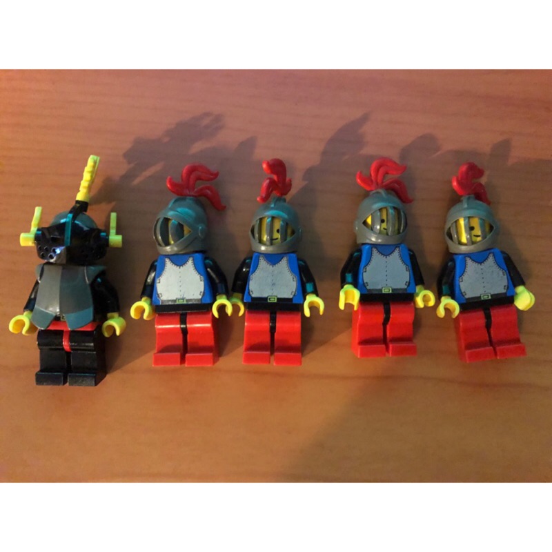 LEGO 經典城堡系列人偶 6086騎士x5