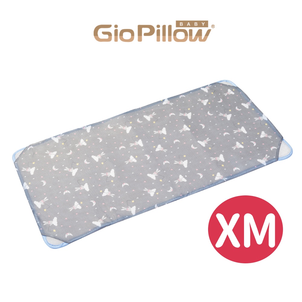 GIO Pillow二合一有機棉超透氣嬰兒床墊 XM號 70x120cm(大床) 可呼吸可水洗 正品公司貨 【官方免運】