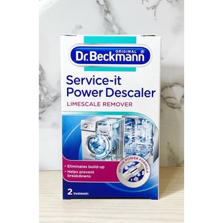 德國 Dr.Beckmann 洗衣機 &洗碗機 清潔除垢劑 Limescale remover ( 每份2包 )