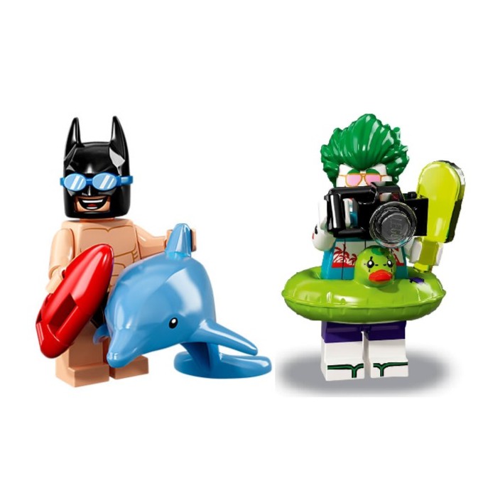 《Brick Factory》樂高 LEGO 71020 小丑 蝙蝠俠 Joker Batman 海豚 鴨子泳圈 人偶包