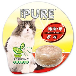 【寵麻吉】PURE貓巧鮮杯 80g  7種口味一次滿足喵喵味-24入整箱賣場 貓罐頭