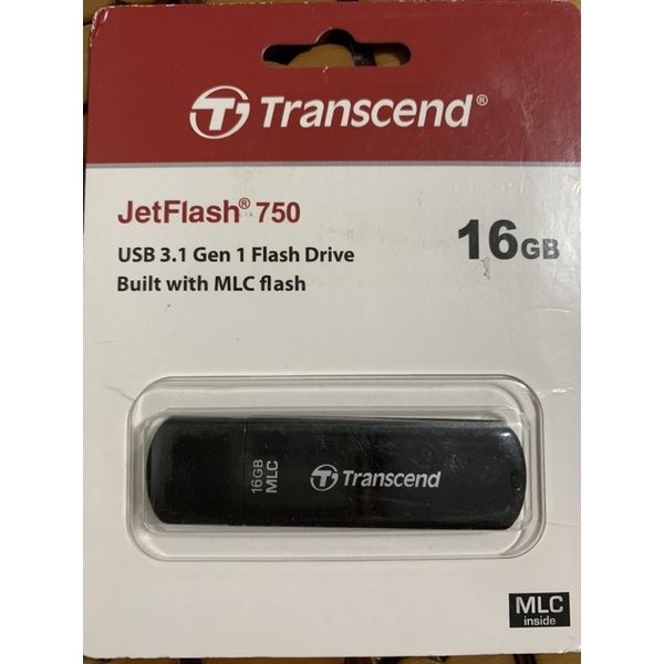 Transcend 創見 JetFlash 750 USB3.0 16G MLC高速碟