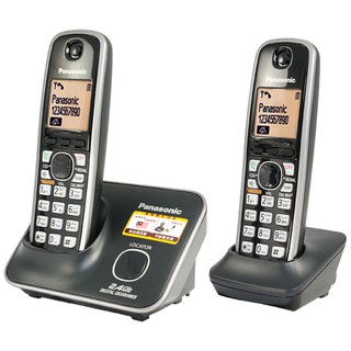 Panasonic國際牌(含稅) 2.4GHz數位式無線電話KX-TG3712(有擴音/英文顯示)