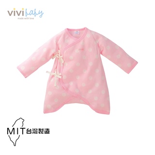 ViVibaby【台灣現貨.1色 MIT】點點蝴蝶裝 長袖套裝 兒童連身裝 嬰兒連身衣 保暖防護 連身裝 BABY衣服