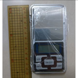 現貨~精密型迷你電子秤液晶螢幕0.01g~500g附電池烘焙秤珠寶秤迷你秤料理秤口袋秤手掌手機秤茶葉秤英文按鍵中文按鍵