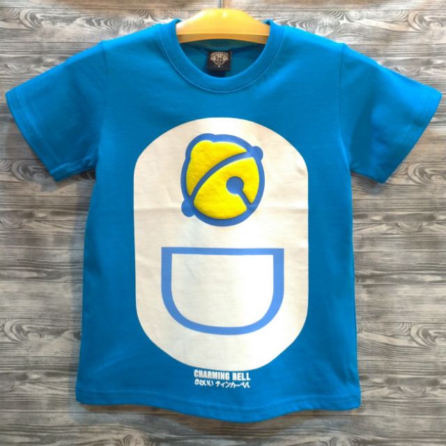 哆啦a夢的百寶袋 親子裝 台灣製造 棉100% 藍色 T恤 班服