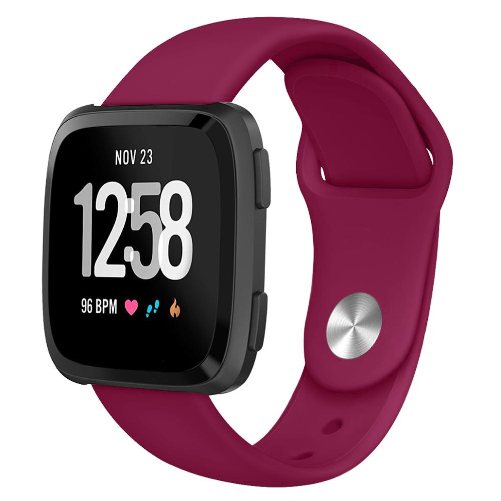 Fitbit Versa/versa 2/lite/SE運動錶帶矽膠運動替換運動錶帶 61012