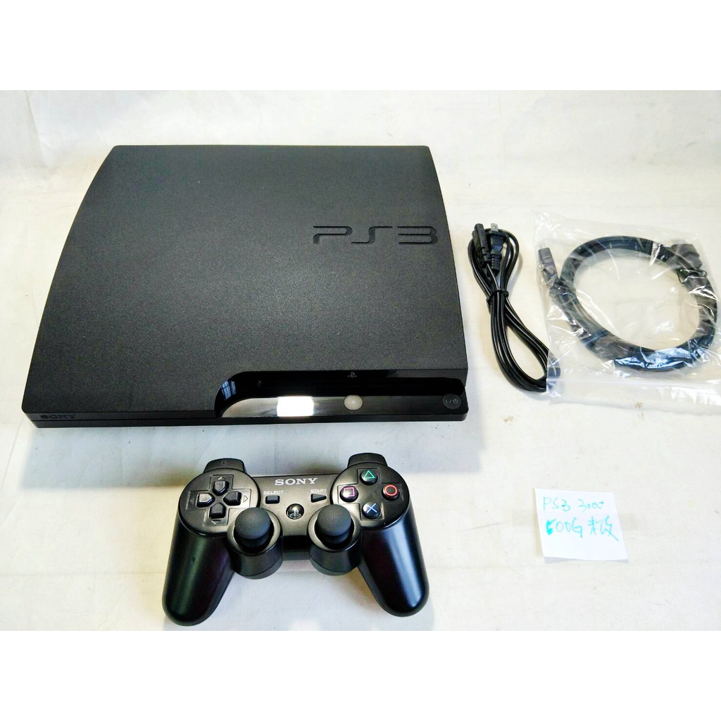 SONY PlayStation PS3 3000型 500g硬碟 P235組 未改