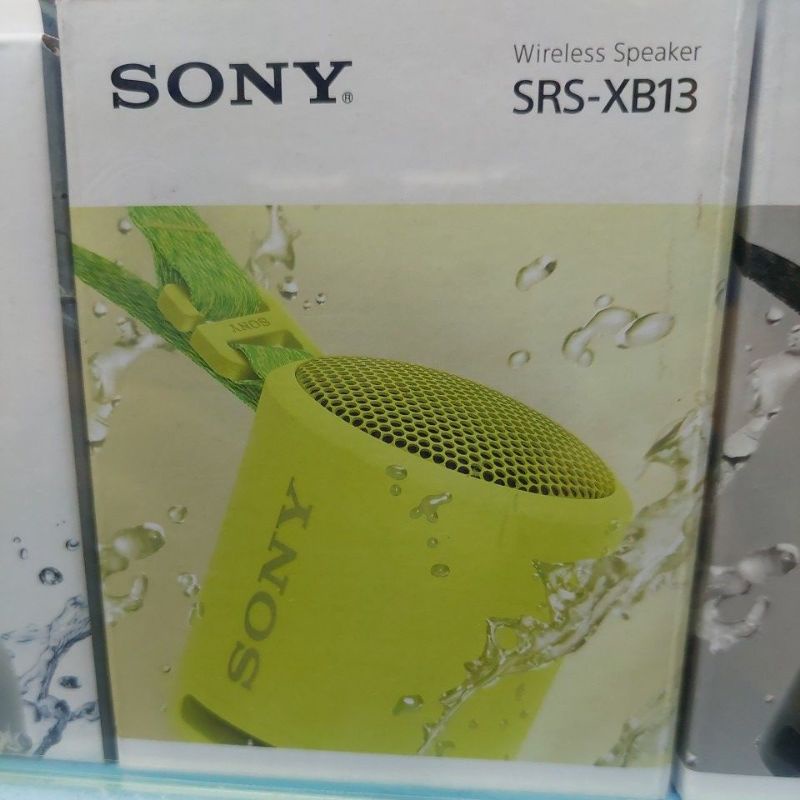 SONY SRS-XB13 可攜式防水無線藍牙喇叭台灣公司原廠正貨檸檬綠