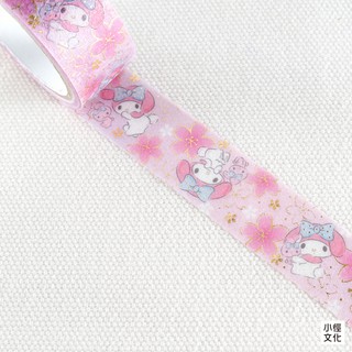 【Sanrio 三麗鷗】日本進口 明星系列 箔押和紙膠帶 - Hello Kitty 凱蒂貓 ( 16695-2 )