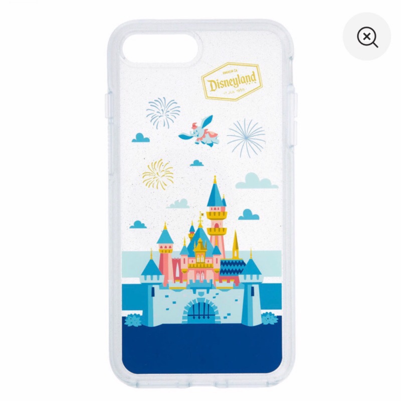 Disney otterbox聯名款 迪士尼 小飛象、城堡印刷 iphone 7/8 plus手機殼 手機套