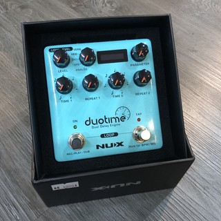 NUX 雙聲道 Duotime 數位 延遲 Delay 單顆 效果器 公司貨【宛伶樂器】