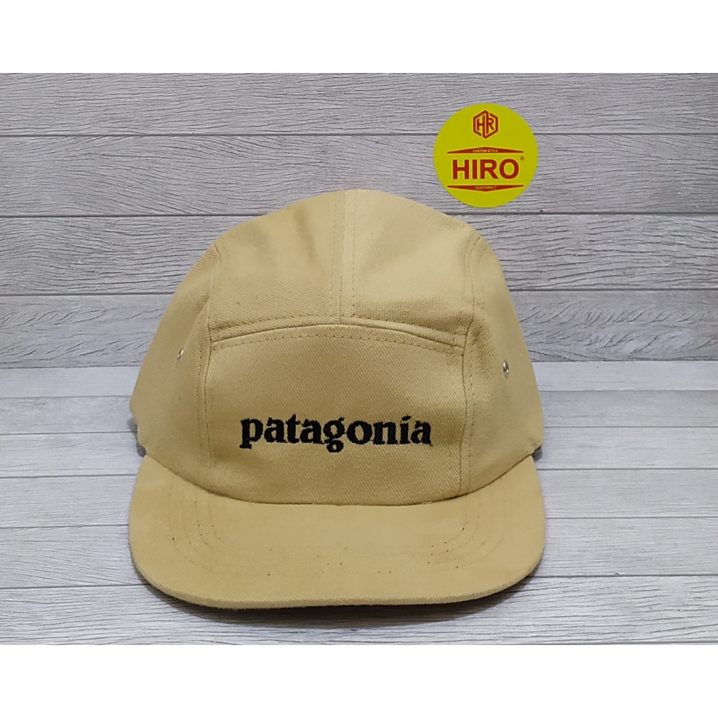 男士 Distro 帽子 PATAGONIA 五面板刺繡 Snapback 帽子新款/酷嘻哈帽子