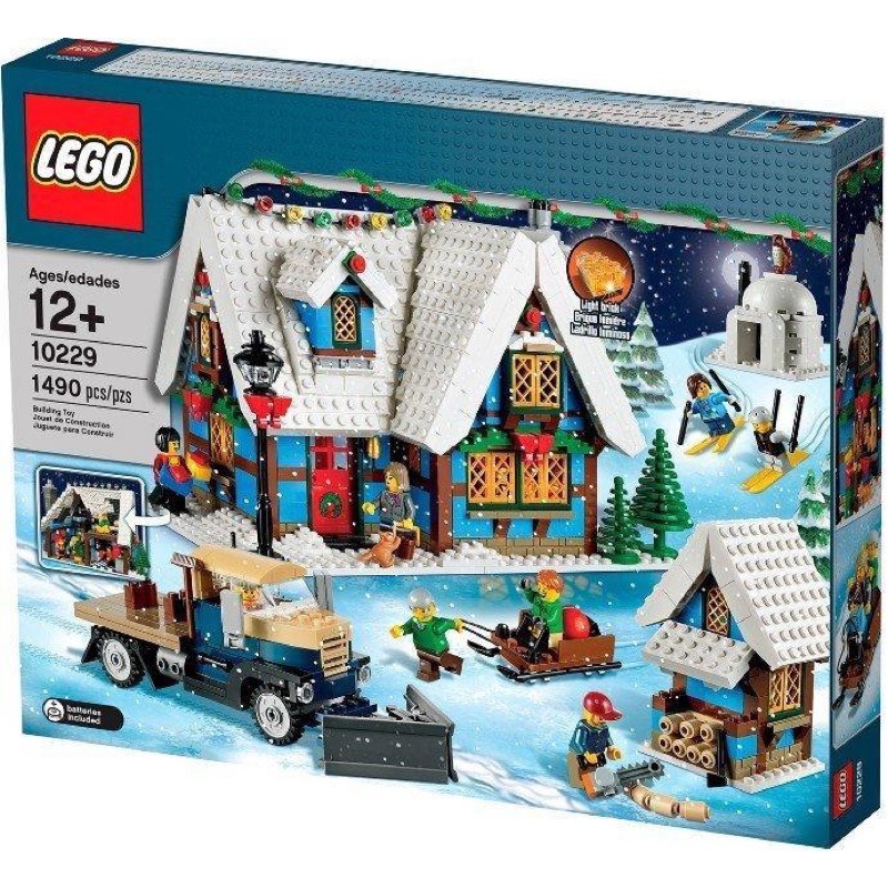 ［正版］［絕版］LEGO 樂高 10229 Winter Village Cottage 冬季鄉村渡假