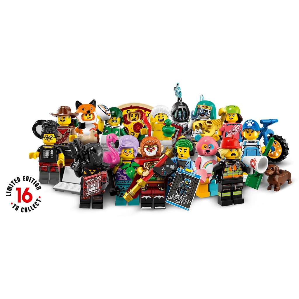 樂高 LEGO 71025 Minifigures 第19代 人偶包全套16個人偶