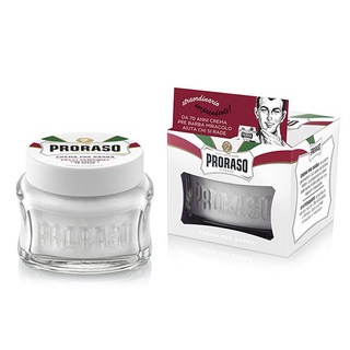 Proraso 白標/敏感肌鬍前軟化膏「鬍子鬍鬚鬍根軟化除毛膏 鬍前膏鬍前霜鬍前乳鬍前油 男性男士男生除毛」