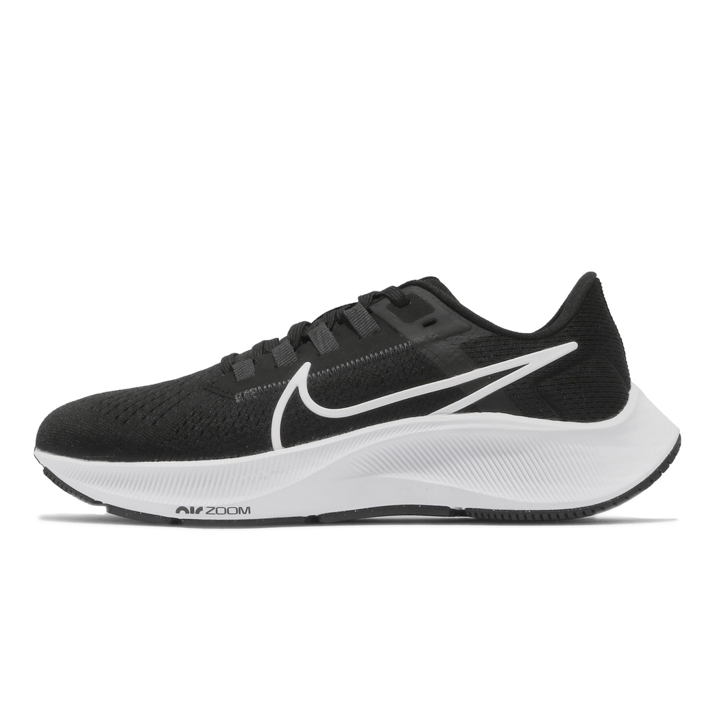 Nike 慢跑鞋 Air Zoom Pegasus 38 黑白 小飛馬 氣墊避震 男鞋【ACS】 CW7356-002