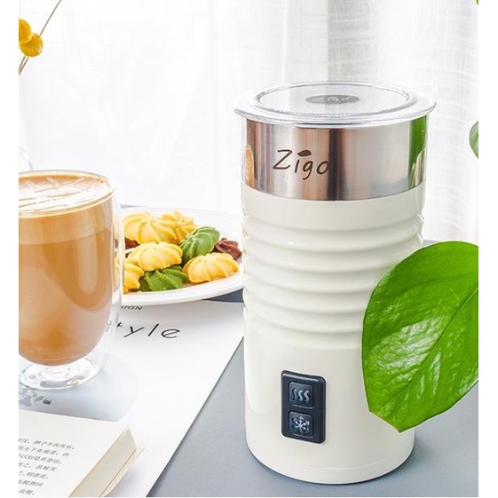 特價/折扣 奶泡機 奶泡機全自動打奶器電動冷熱商用咖啡機拉花加熱牛奶打奶泡機  JD