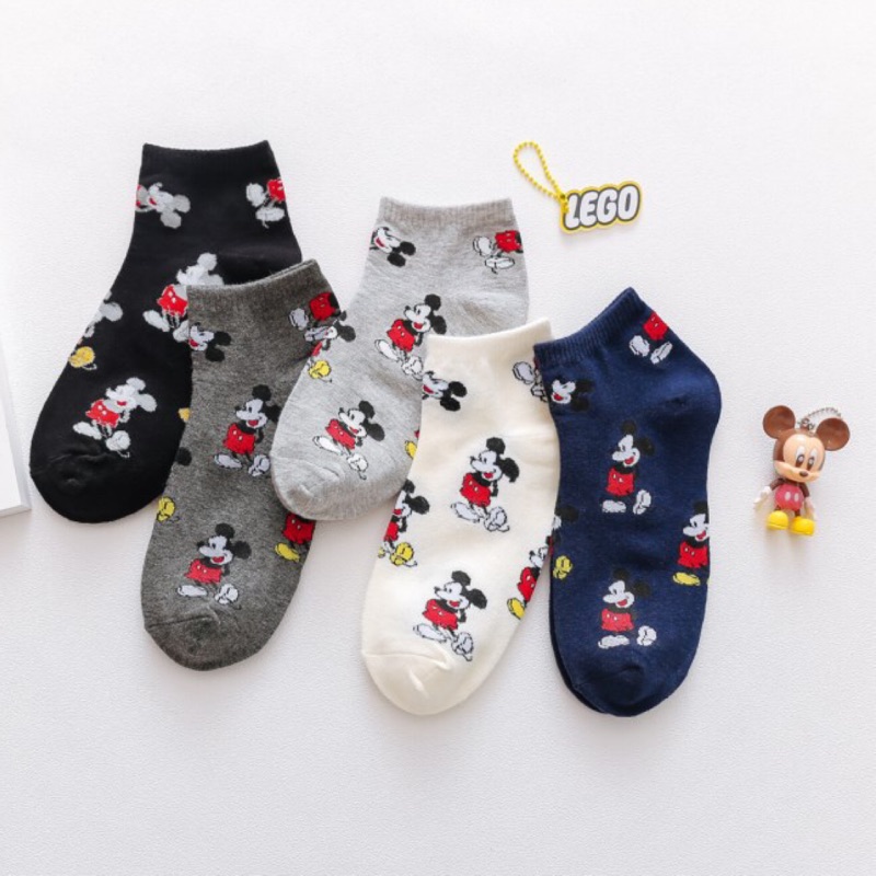 台灣🇹🇼出貨免運 韓國襪 襪子 新款迪士尼 米奇 米妮 米奇襪 迪士尼襪子 卡通 短襪