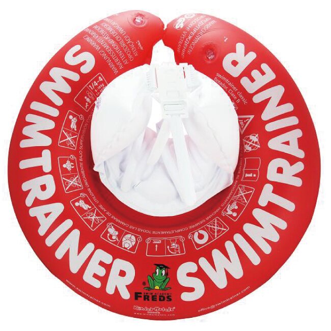 【全新/二手】德國 Swimtrainer 學習泳圈-紅(0-4歲)