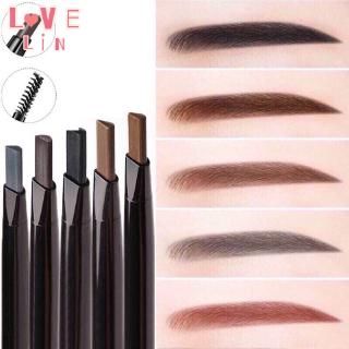 【Lovelin】米詩媞雙頭自動旋轉眉筆 防水防汗持久不脫妝初學者眉筆