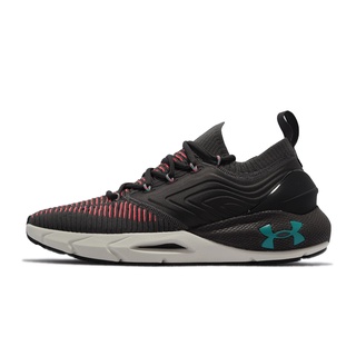 Under Armour 慢跑鞋 UA HOVR Phantom 2 Inknt 黑 紅 男鞋 3024154107