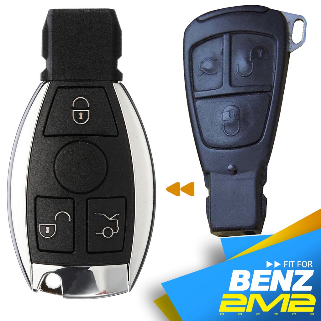 【2M2】1997~2001 BENZ W210 E-Class 賓士汽車 汽車鑰匙 紅外線鑰匙 汽車晶片鑰匙 晶片鎖