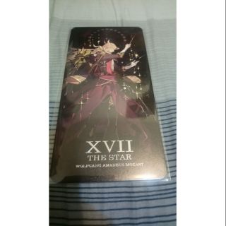 莫札特 FGO Fate Grand Order 塔羅牌 實體卡 收藏卡 影法師 同人 有裝塑膠套～