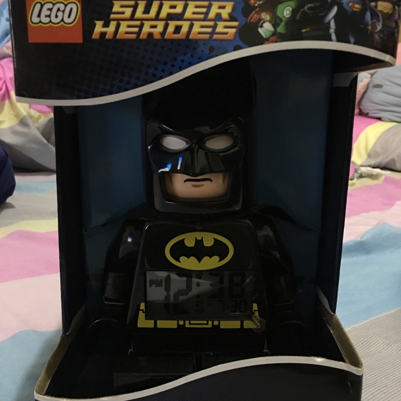 八三夭阿璞也有一隻 LEGO蝙蝠俠 公仔時鐘 從關島帶回