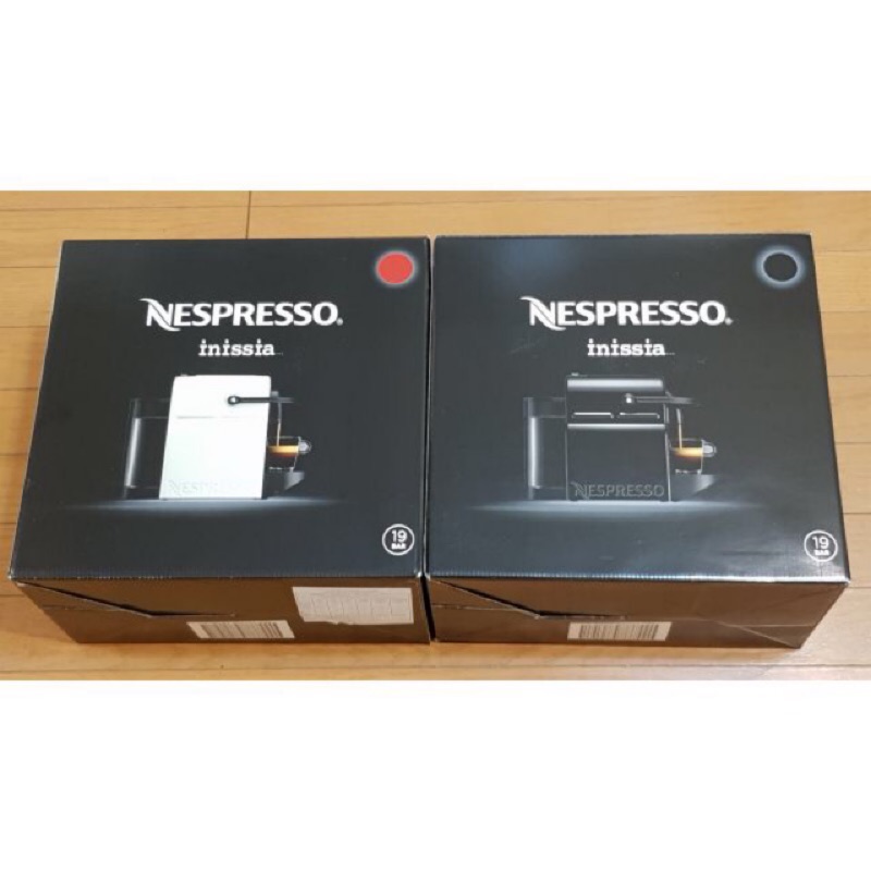 (免運費)台灣公司貨 雀巢 Nespresso inissia 19BAR 膠囊咖啡機(黑色）