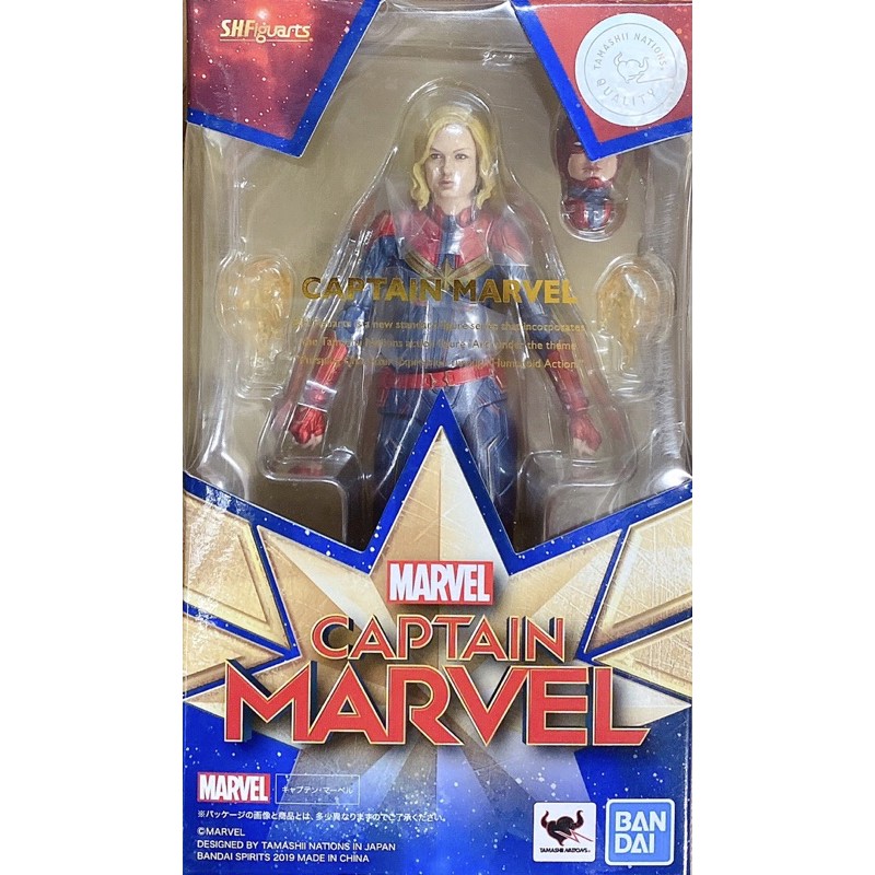 BANDAI正版公司貨 SHF 復仇者聯盟 Marvel 驚奇隊長