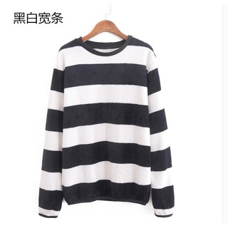 珊瑚絨 條文衣 保暖衣 1F-8 #13