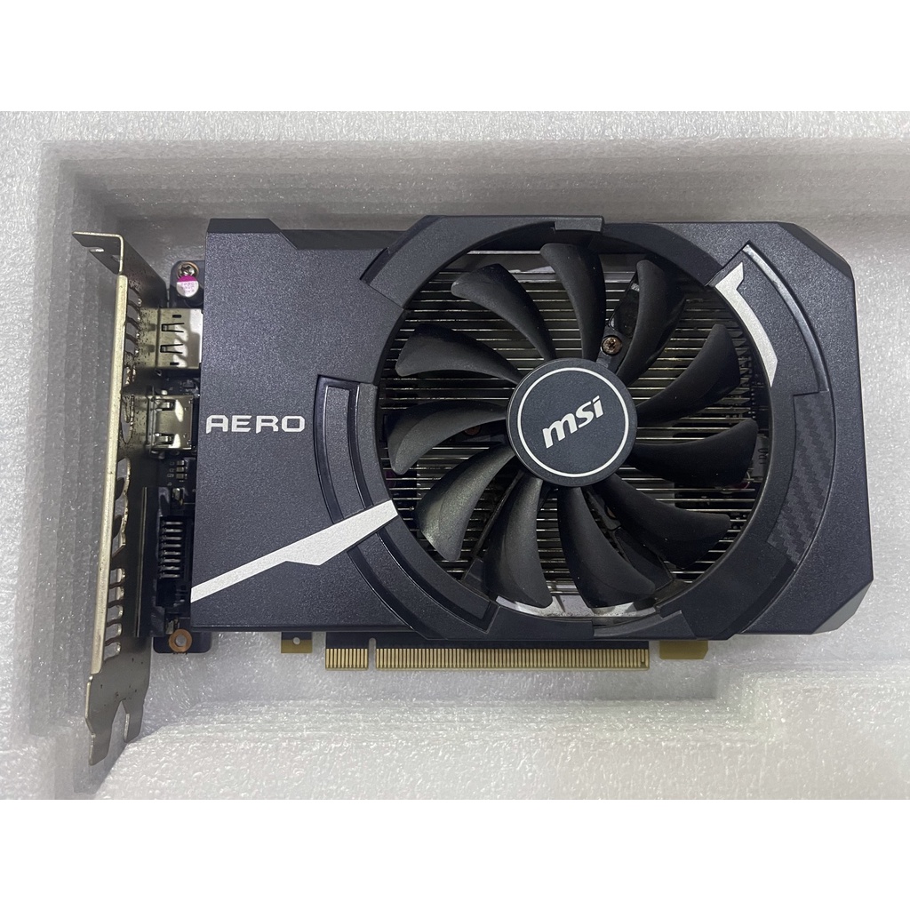 二手良品 msi 1050 ti 4g aero 顯示卡 無需外接電源