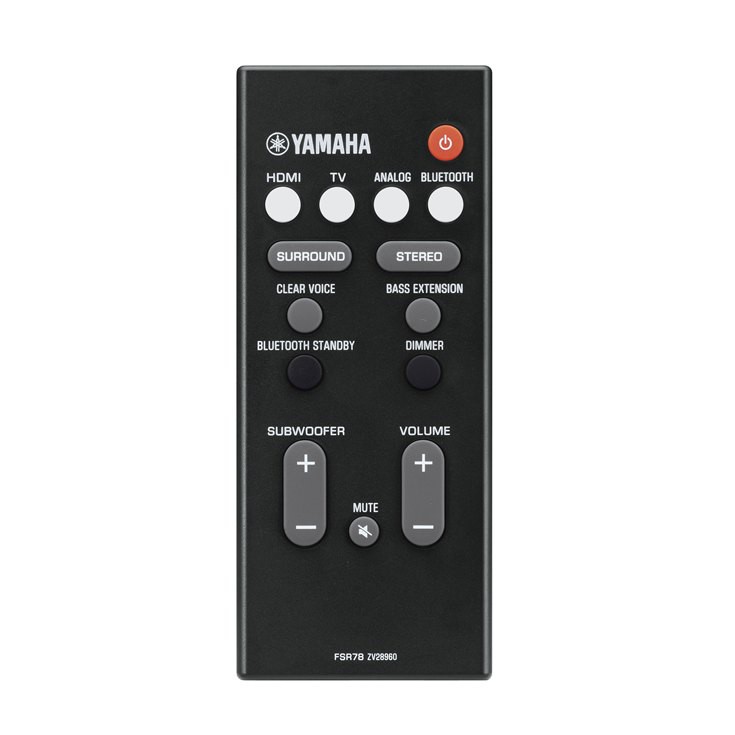 YAMAHA 山葉YAS-107 單件式家庭劇院音響Soundbar[公司貨] | 蝦皮購物