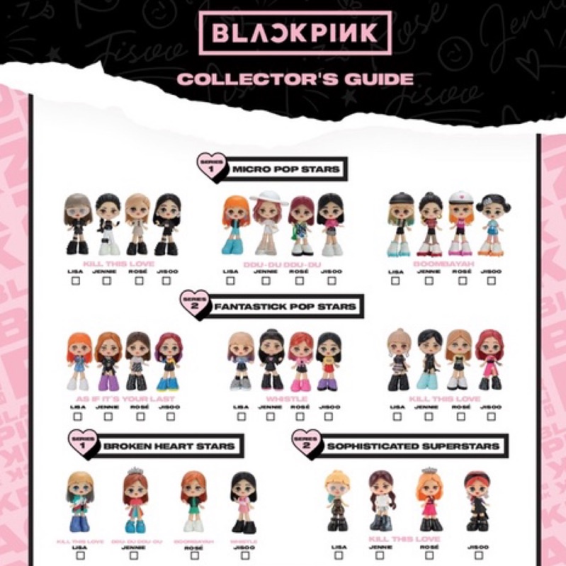 BLACKPINK 周邊 官方公仔 盲盒 娃娃 禮包 優惠價 可指定成員 Jisoo Jennie Rosé Lisa