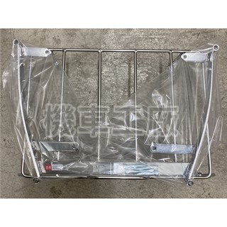 機車工廠 新勁戰 三代 三代戰 貨架 載貨架 後鐵架 電鍍 不生鏽 熊貓 UBER 台灣製造