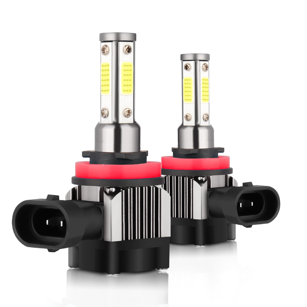[FSY] 2pcs IP68 防水汽車 LED 大燈燈泡 LED 行車燈多合一轉換套件 H8\ H9\ H11 50W