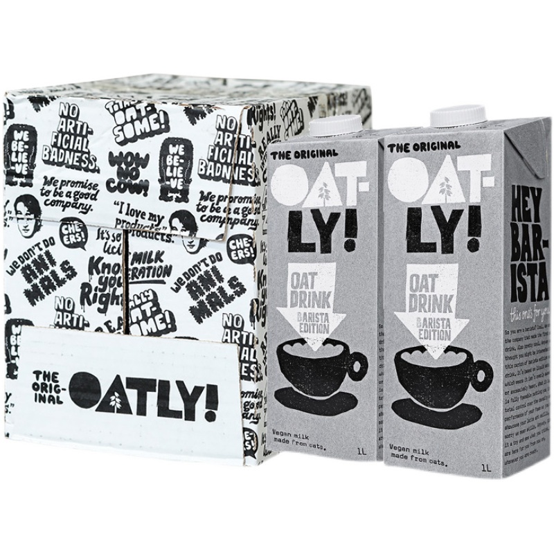 (12入以上優惠) 燕麥奶 Oatly 燕麥奶 植物奶 咖啡師燕麥奶 咖啡師 燕麥拿鐵 無糖燕麥奶 燕麥植物奶