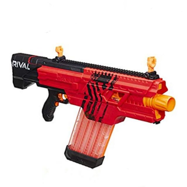 又心小舖。全新現貨 NERF RIVAL KHAOS MXVI-4000 40球電動槍(特紅/藍色）卡俄斯~決戰系列